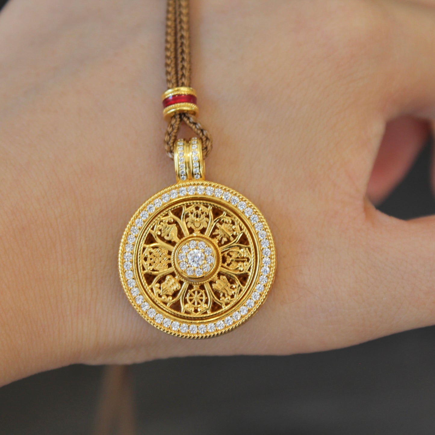 八宝罗盘Compass Long Necklace