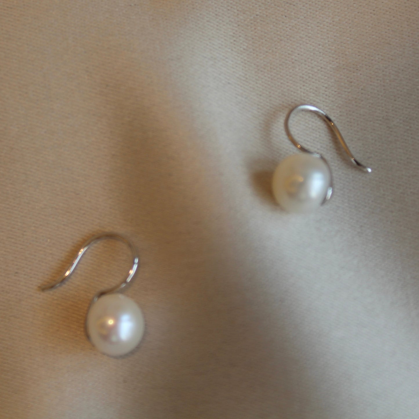 High Heels Pearl Earrings, Sterling Silver
