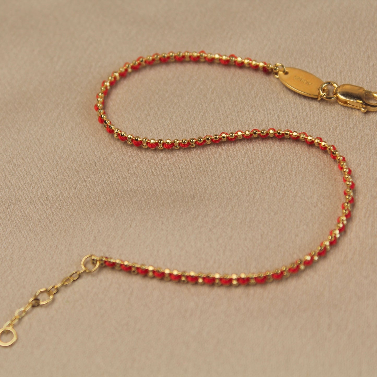 Handmade Colored Line Bracelet