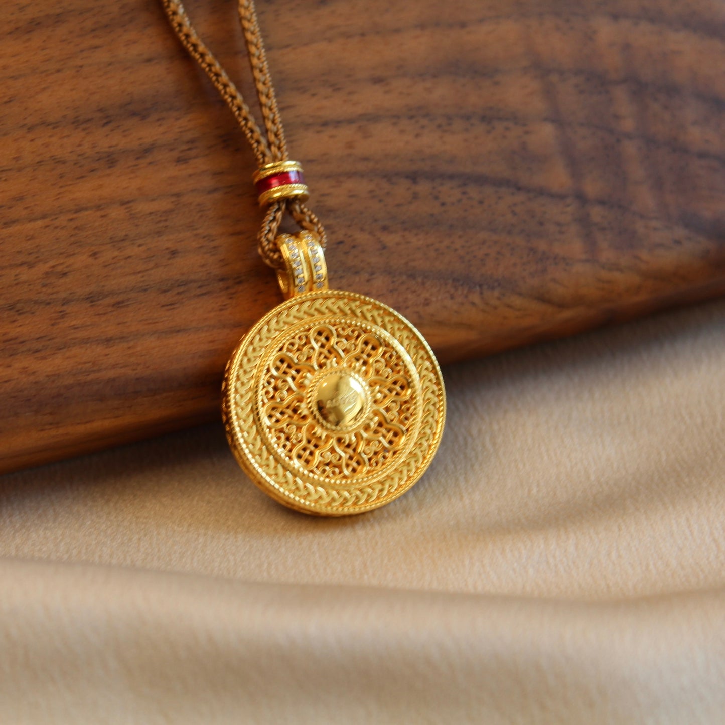 八宝罗盘Compass Long Necklace