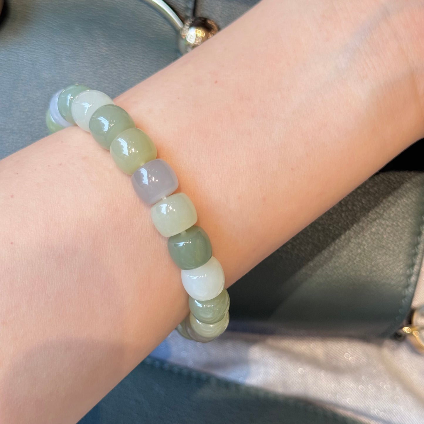 芋圆多宝 Natural Jade Bracelet