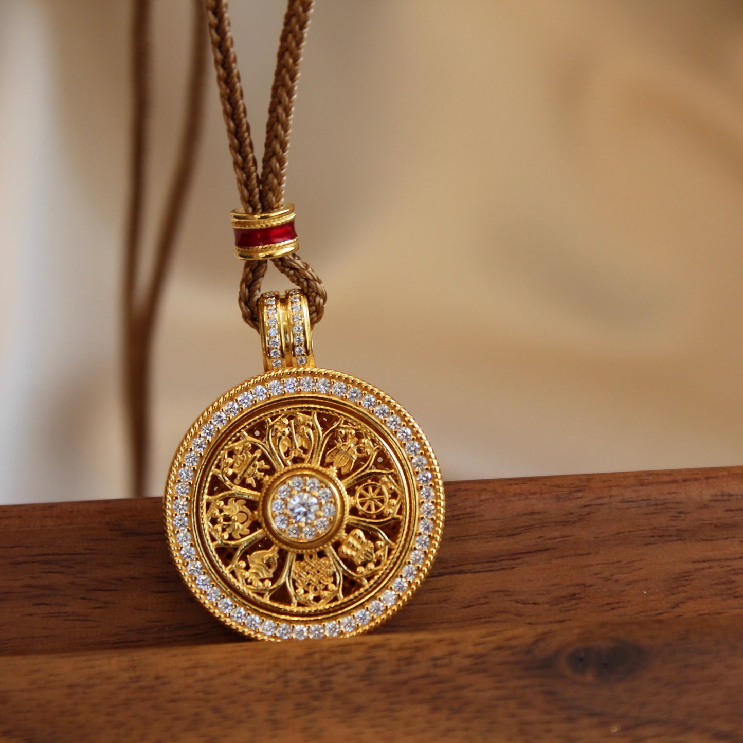 八宝罗盘Compass Long Necklace