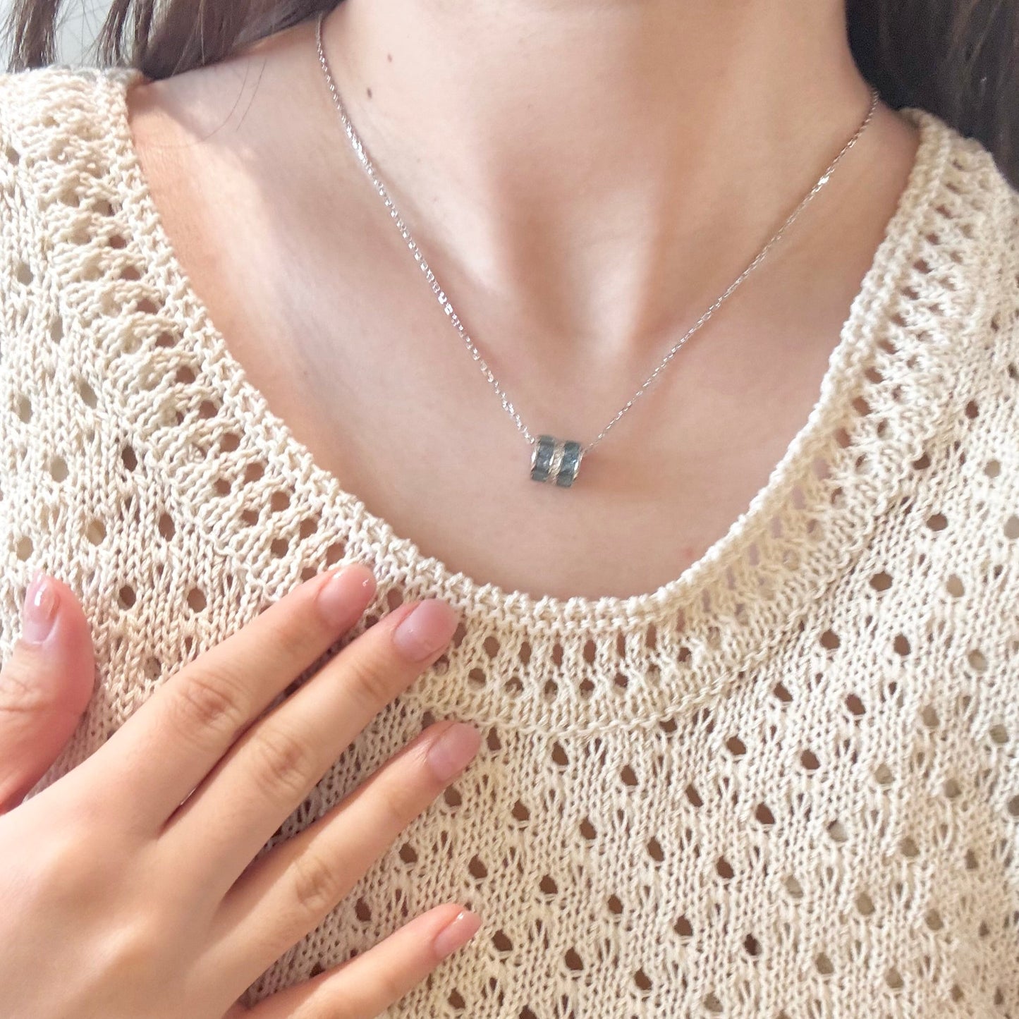 Lulutong Blue Topaz Necklace