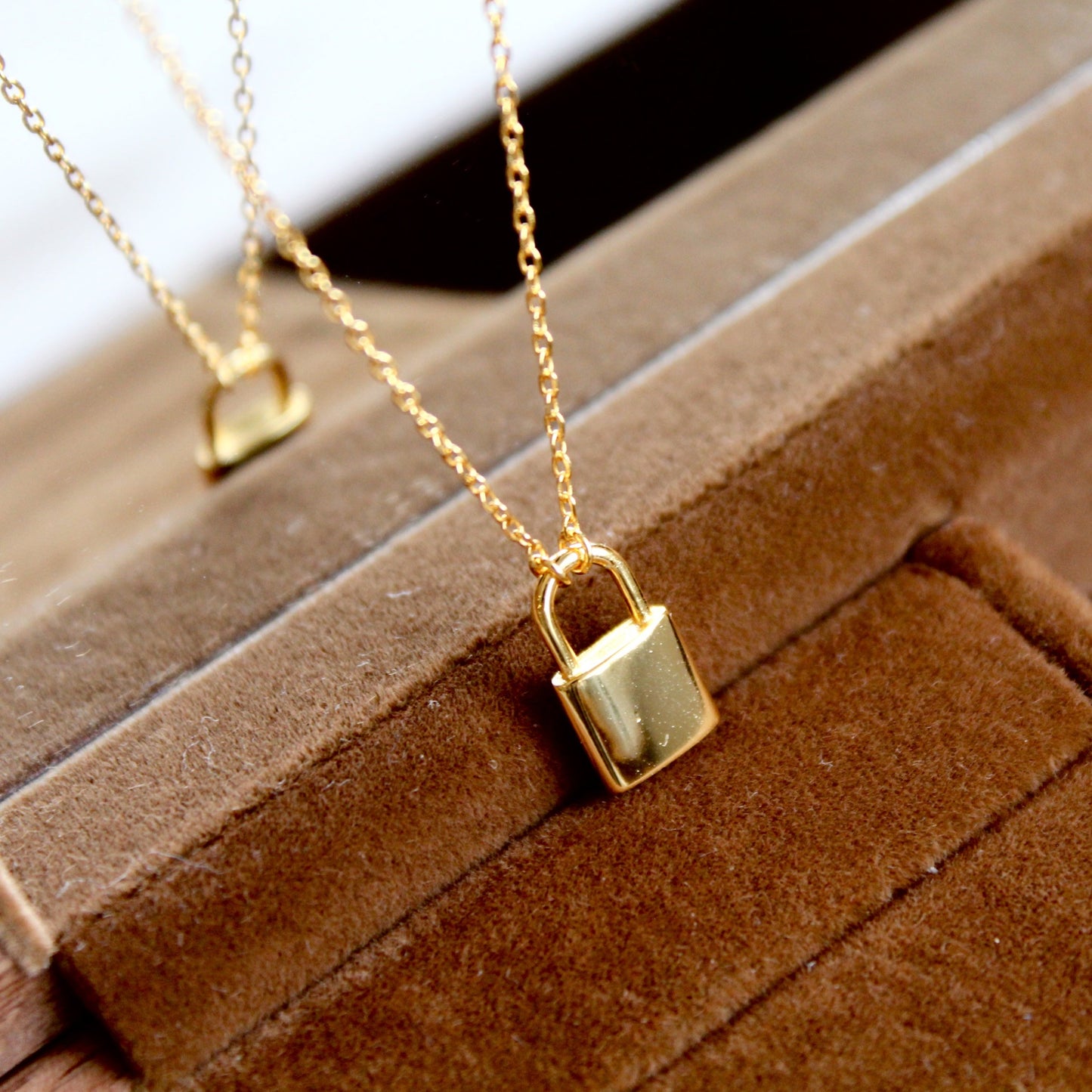 Padlock Sterling Silver Necklace