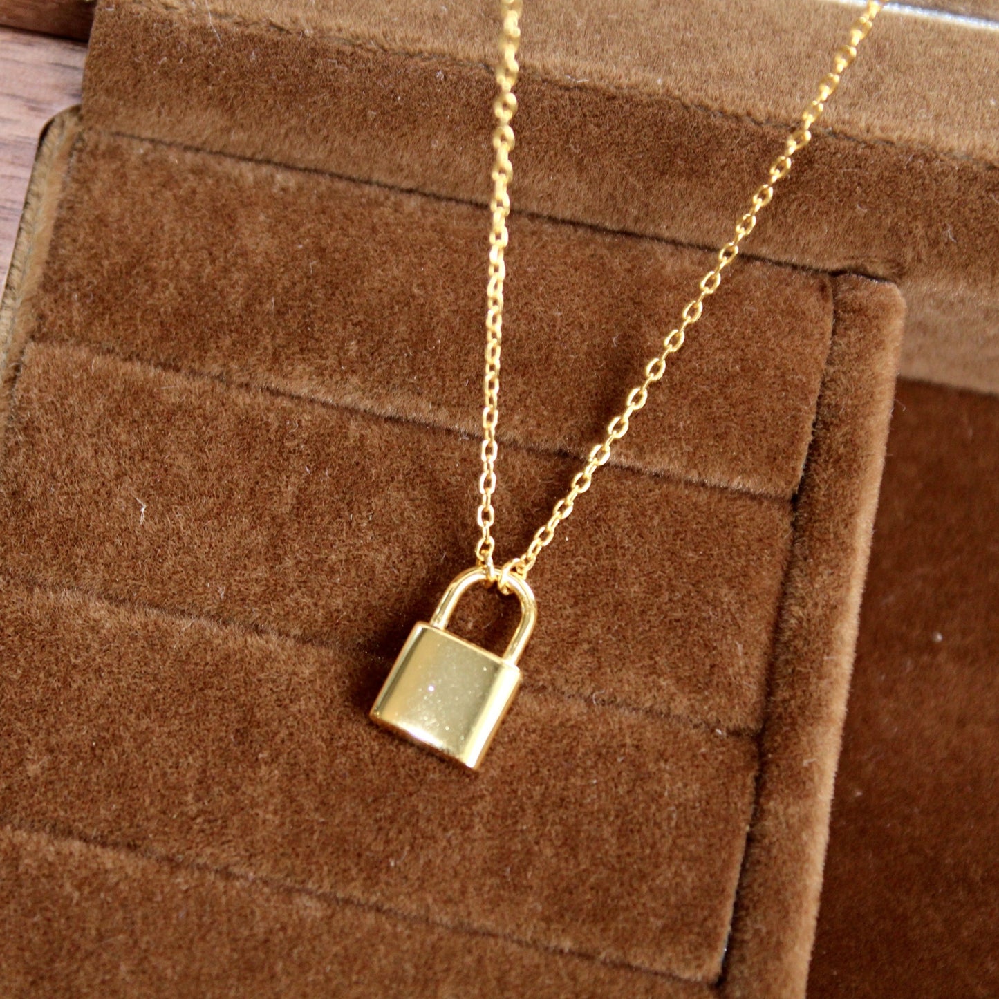 Padlock Sterling Silver Necklace