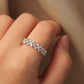 Blooming Clover of Wishes Moissanite Ring