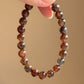 满色黑金发晶 (黑金超) Black Gold Rutilated Quartz Bracelet