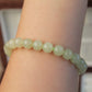 High Quality Icy Natural Jade Beaded Bracelet, 8mm