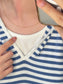 18K Solid Yellow Gold Plain Chain Necklace闪珠链