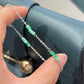 Natural Green Jadeite Beaded Bracelet