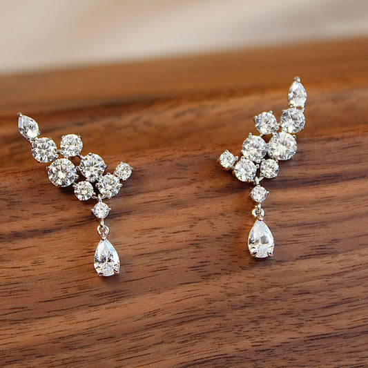 Sparkling Wings Waterdrop Earrings