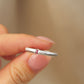 拉丝 Brushed Finish Natural Ruby Ring
