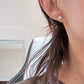 Classic Four-Claw Moissanite Earrings, 0.5 carat