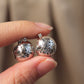 榛果碎冰冰 Crushed Ice Hoop Earrings