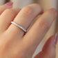 Moissanite Stackable Tennis Ring