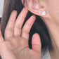 Shooting Star Moissanite Earrings