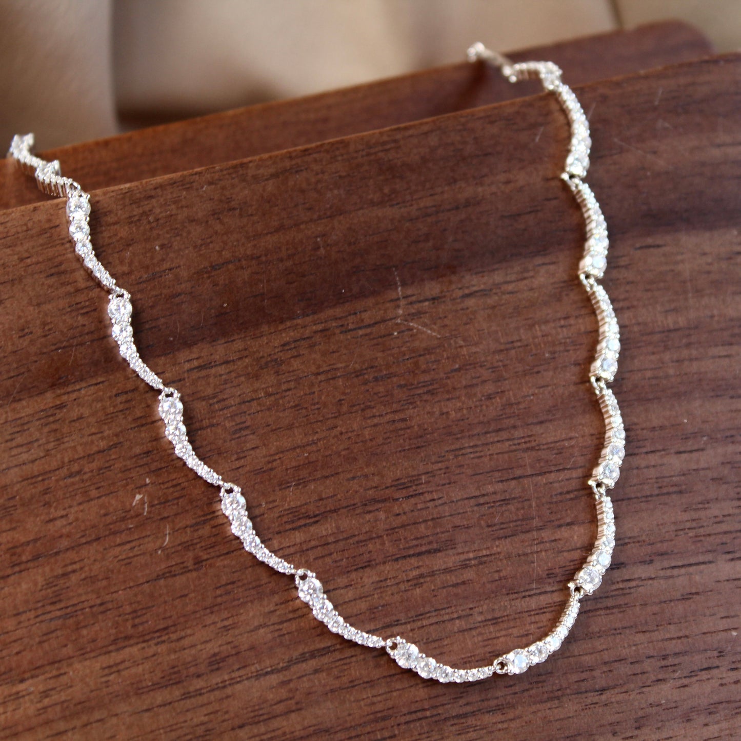 Lumiwave Tennis Necklace