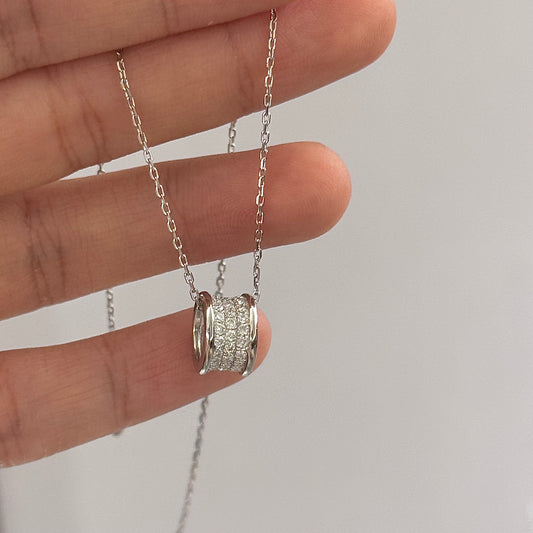 铂金Platinum Rolling Luck Pendant