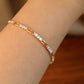 14K Solid Gold Infinity Glow Bracelet