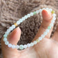 Macaron Natural Jadeite Bracelet, 5mm