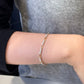 14K Solid Gold Infinity Glow Bracelet