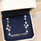 Shiny Star Long Tassel Earrings
