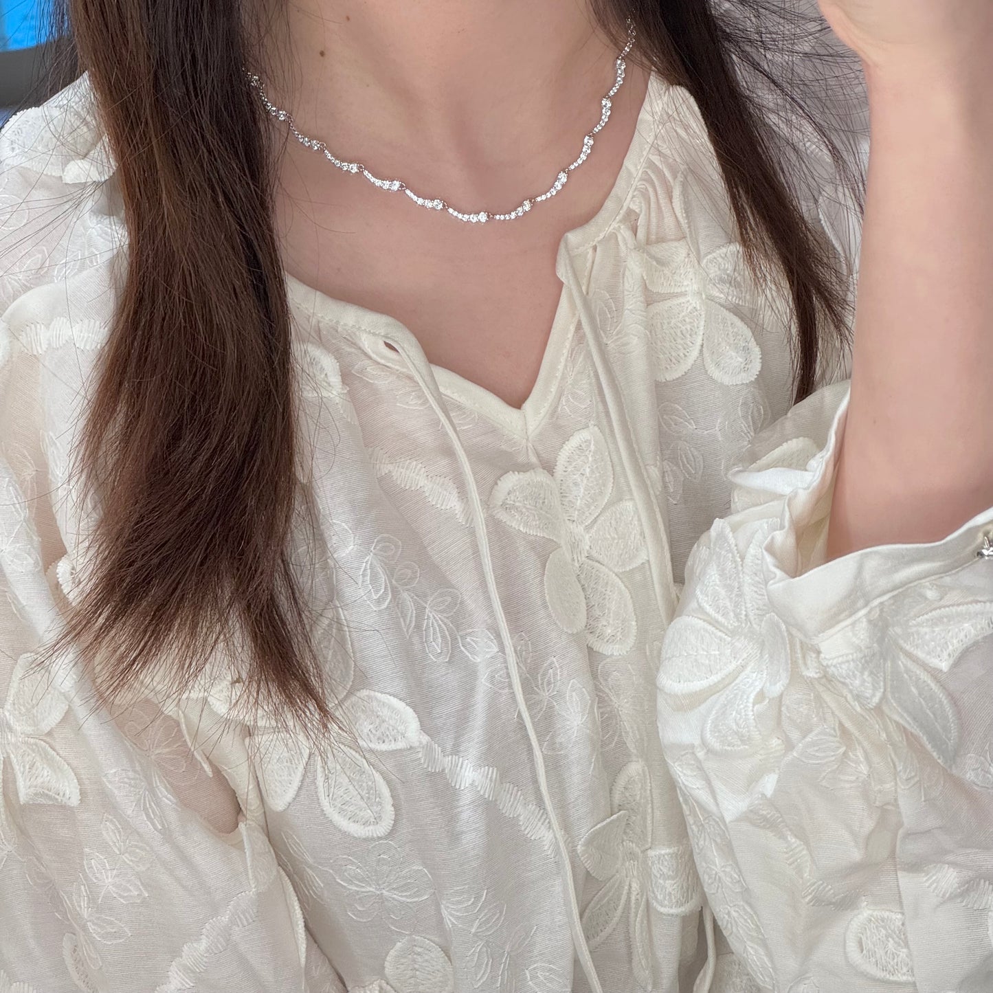 Lumiwave Tennis Necklace