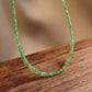 沙弗莱 Natural Tsavorite Necklace
