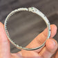Leopard Oval Bangle Bracelet