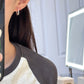 U-Shape Moissanite Hoop Earrings
