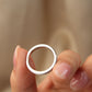Full Eternity Moissanite Ring