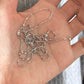 Sparkling Plain Chain Necklace, 60cm