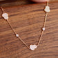 14K Solid Rose Gold Blessing Hulu Bracelet