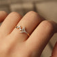 摸鱼锦鲤 14K Solid Gold Fishtail Ring