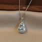 Hulu Natural Aquamarine Necklace
