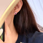 Lab-Grown Ruby Sunflower Earrings