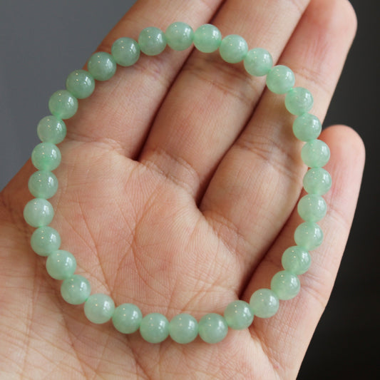 翡翠 Natural Jadeite Bracelet, 5.5mm