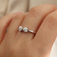 Bowknot Moissanite Ring