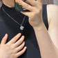 铂金Platinum Daisy Flower Pendant