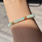 翡翠算盘珠Natural Jadeite Bead Bracelet