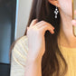 Shiny Star Long Tassel Earrings