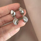 Twisted Mirror Finish Earrings