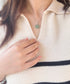 非洲翠平安扣African Aventurine Peace Buckle Necklace