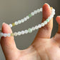 Macaron Natural Jadeite Bracelet, 5mm
