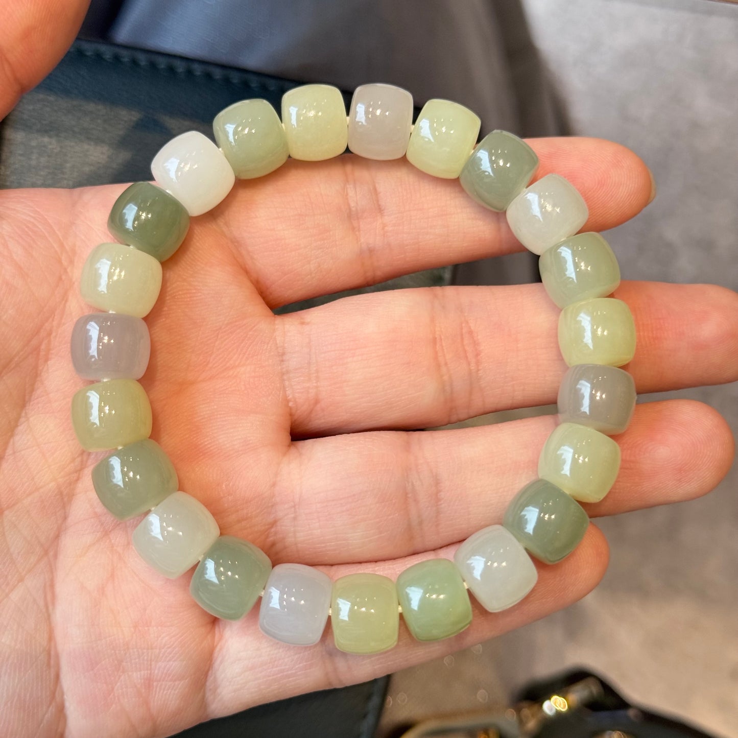 芋圆多宝 Natural Jade Bracelet