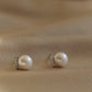 Balance Bar Natural Pearl Earrings