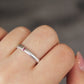 拉丝 Brushed Finish Natural Ruby Ring