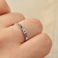 Honeycomb Natural Blue Sapphire Ring