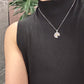 铂金Platinum Daisy Flower Pendant