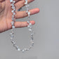 Floral-Shape Natural Freshwater Pearl Necklace